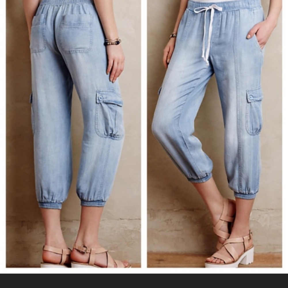 Cloth & Stone Drawstring Capris